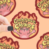 Embrace the Chaos Destructive Cat Sticker