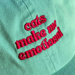 Cats Make Me Emotional Dad Hat