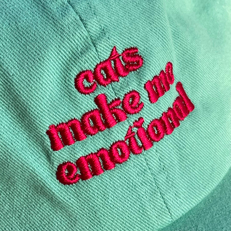 Cats Make Me Emotional Dad Hat