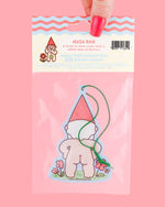 Naked Gnome Woodland Funny Scented Car Air Freshener