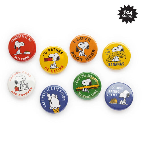 3P4 x Peanuts® - Snoopy Button Box (Food Edition)