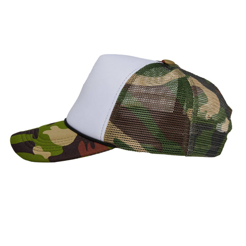 Camo Bass Then Trucker Hat