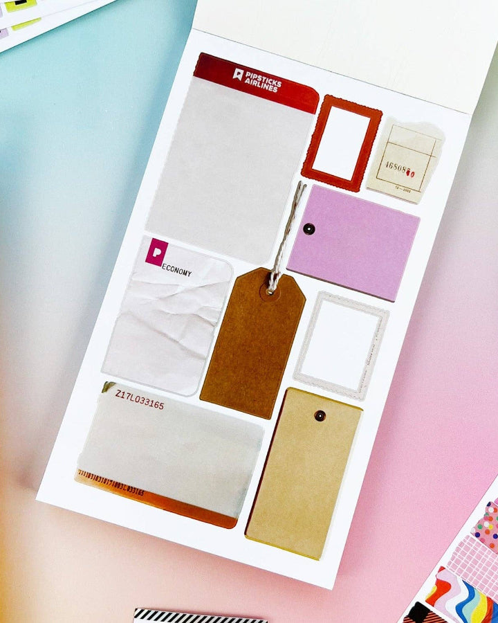 Mix & Match Junk Journal Sticker Book