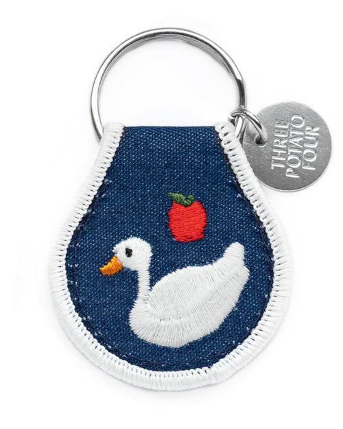 Patch Keychain - Cottage Goose