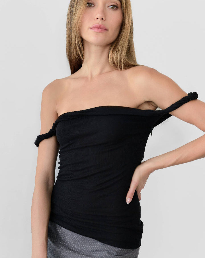 The Black Alix Top