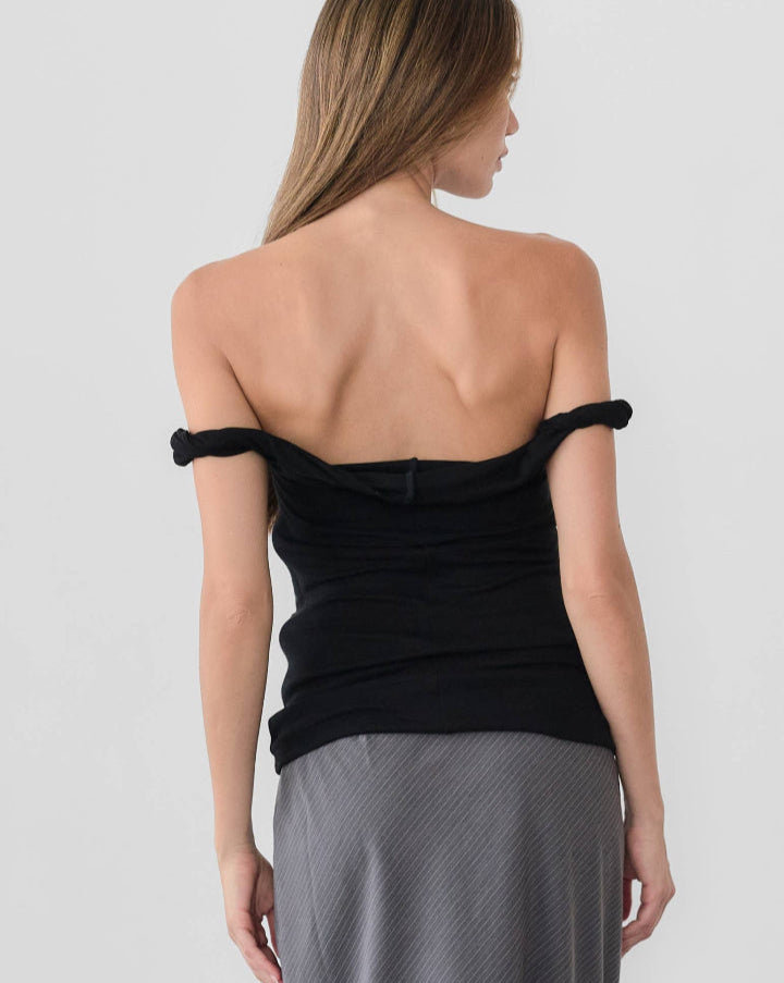The Black Alix Top