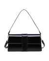 Black Patent Wilhelmina Bag