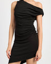 Mini Asymmetrical Shoulder Dress