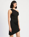 Mini Asymmetrical Shoulder Dress