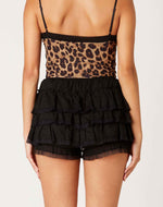 Black Lace Tiered Bloomers