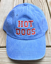 Blue Hot dogs Baseball Cap