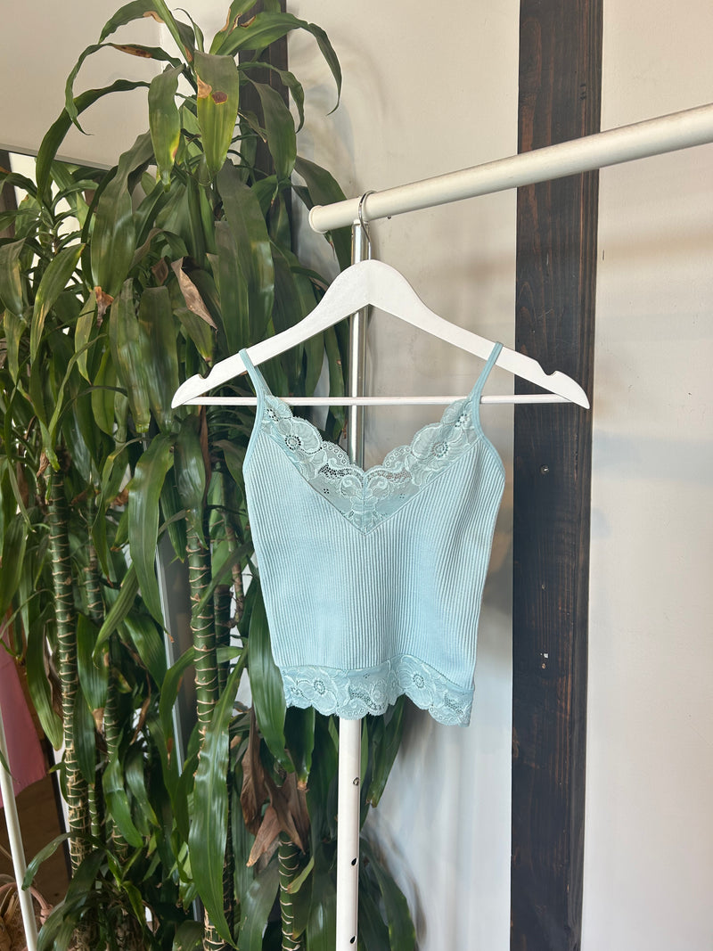 Amélie Lace Trimmed Tank