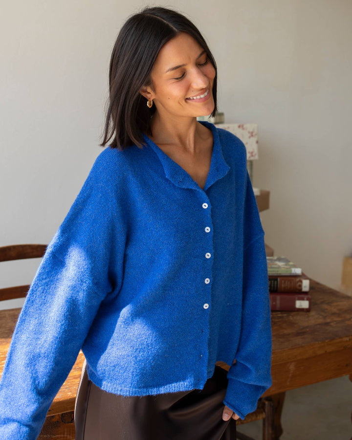 Blue Piper Cardigan
