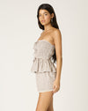 Espresso Plaid Mini Shorts