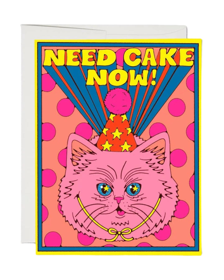 Need Cake Birthday Card