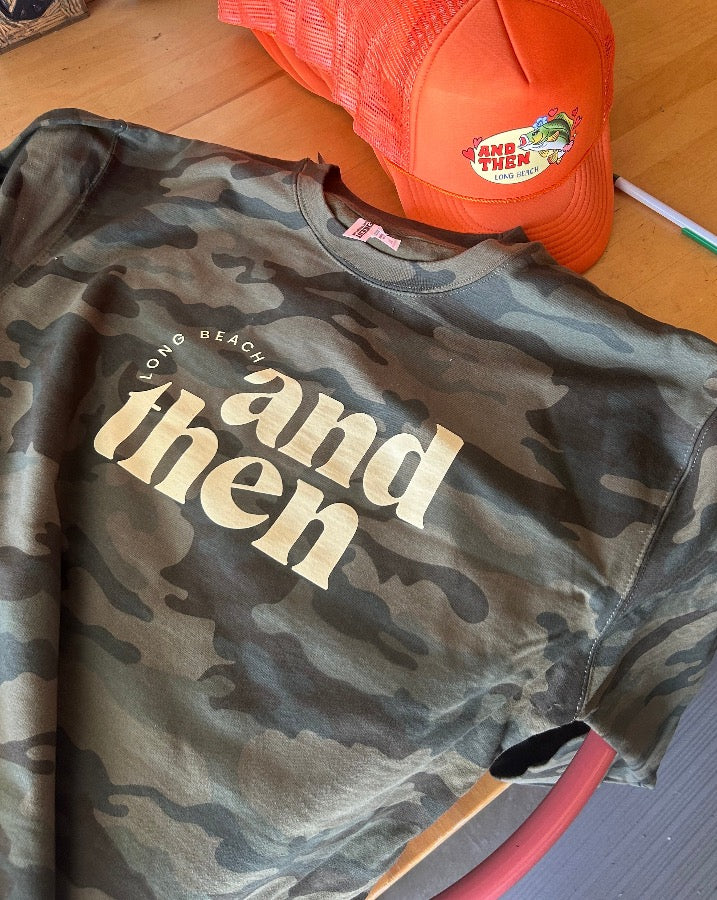 Camo And Then Crewneck Sweatshirt
