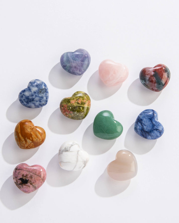 Small Mineral Hearts
