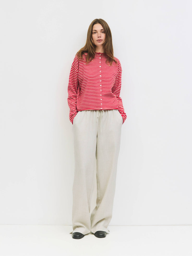 The Red Elisa Cardigan