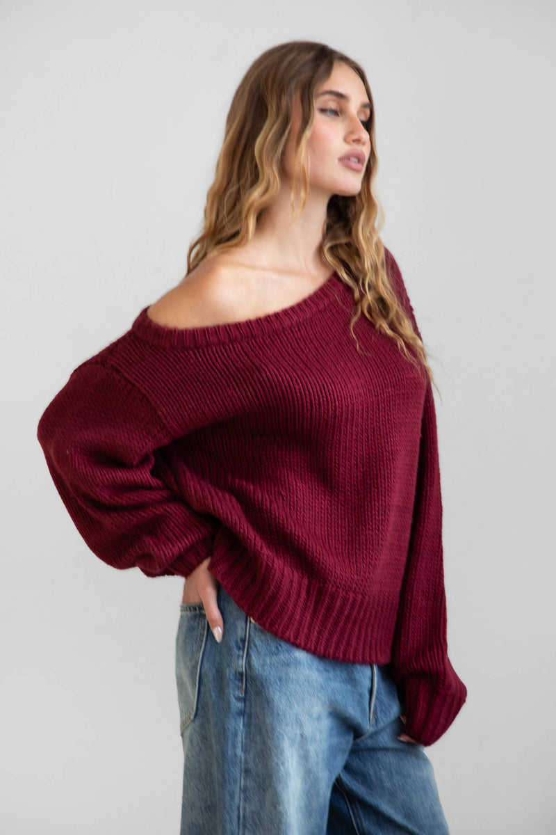 Black Brandy Sweater