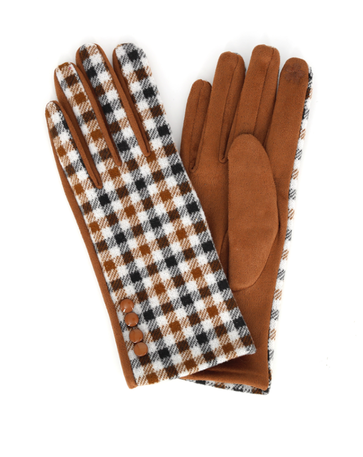 Duchess Checkered Gloves