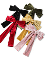 Velvet Ribbon Hair Clip