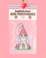 Naked Gnome Woodland Funny Scented Car Air Freshener