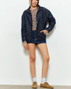 Hansley Funnel Neck Denim Jacket