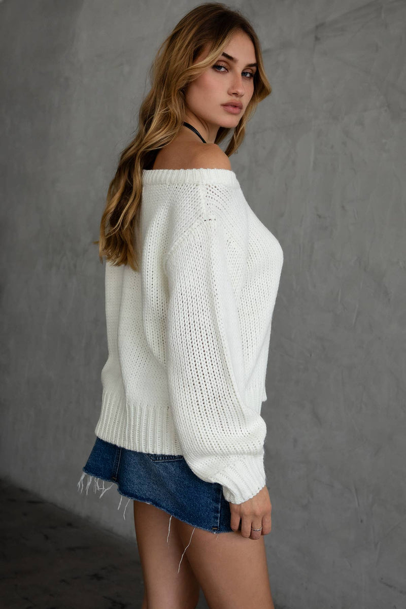 Black Brandy Sweater