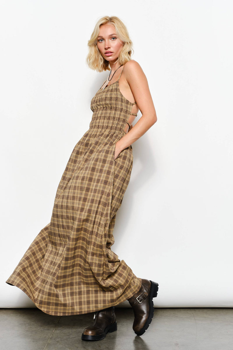 Nadie Open Back Maxi Dress
