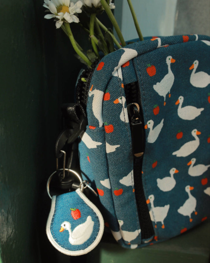 Patch Keychain - Cottage Goose