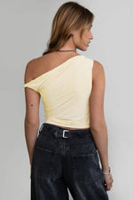 Brown Jaime Twist Top