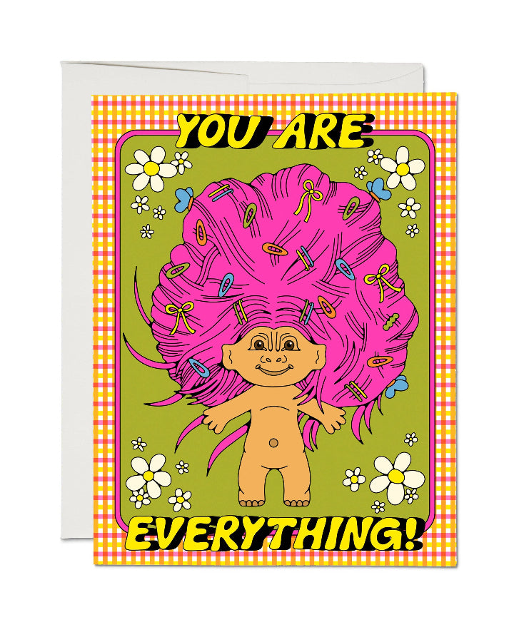 Everything Troll Greeting Card