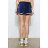 Green Parker Striped Track Shorts