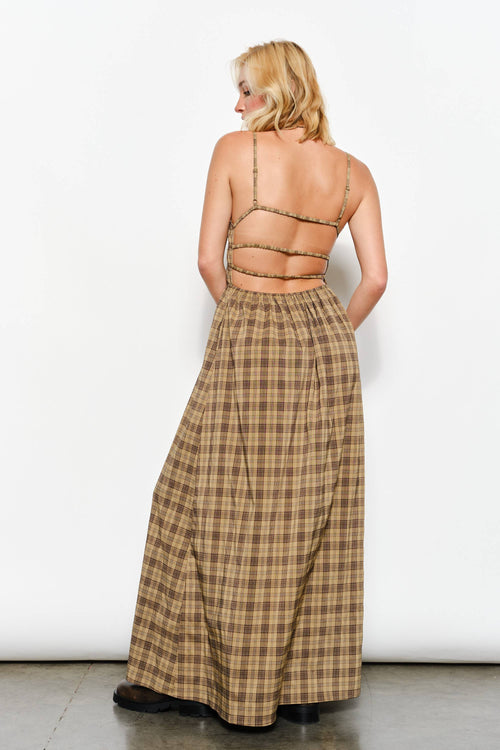 Nadie Open Back Maxi Dress