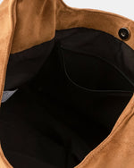 Tan Slouchy Hobo Shoulder Bag