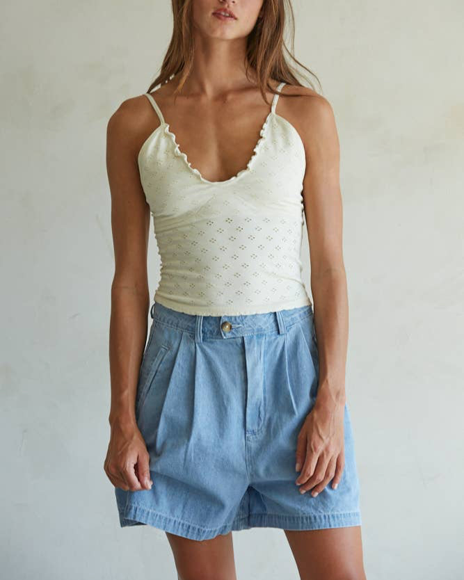Sally Eyelet Cami