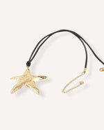 Swirl Starfish Pendant Necklace