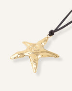 Swirl Starfish Pendant Necklace