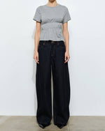 Noemi Ruched Wrap Tee