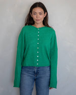 Green Piper Cardigan