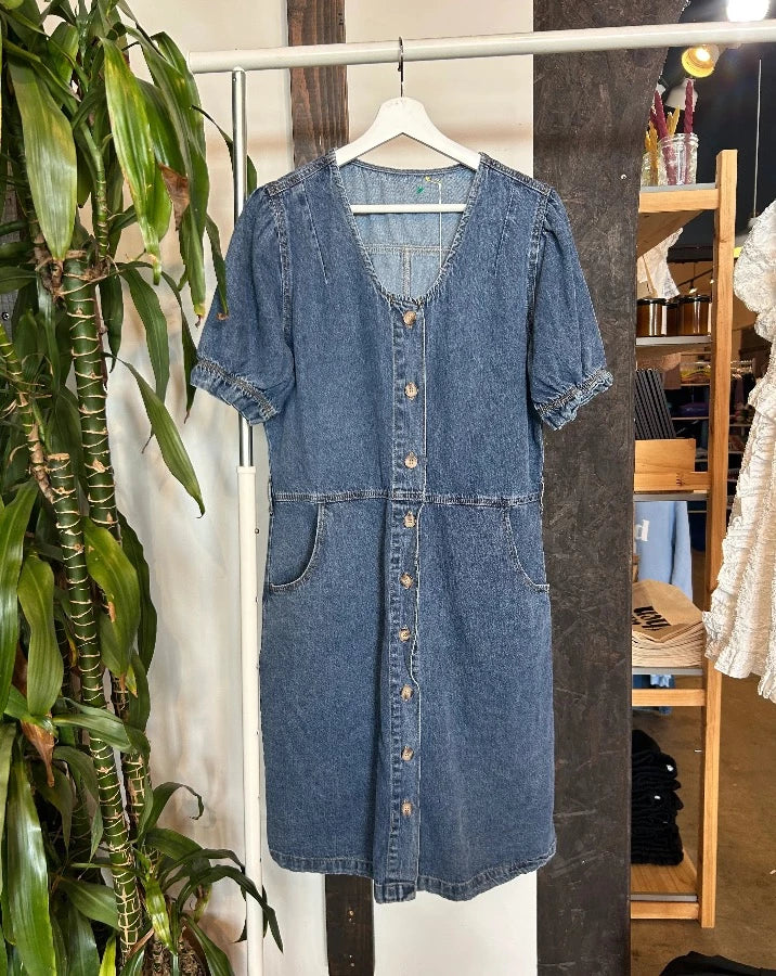 Vintage Denim Dress