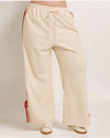 Vanilla Bow Side Track Pants