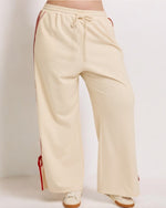 Vanilla Bow Side Track Pants