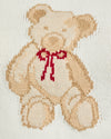 Ivory Short Sleeve Teddy Bear Top