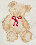 Ivory Short Sleeve Teddy Bear Top