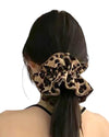 Jumbo Leopard Scrunchie
