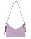 Lavender Buckle Shoulder Bag