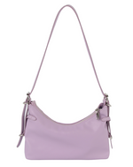 Lavender Buckle Shoulder Bag