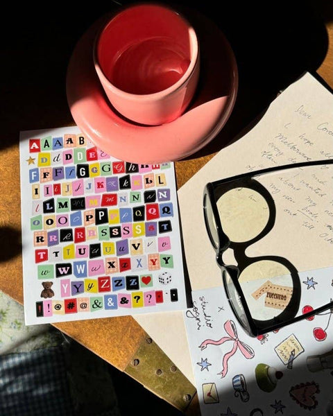 Sticker Y Lettr Letter Stickers! – And Then LB