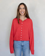 Red Piper Cardigan